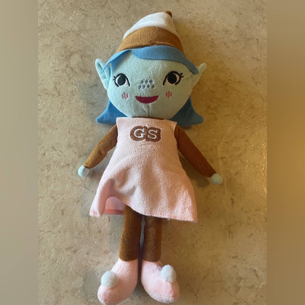 RARE Girl Scouts of America Little Brownie Elf Plush